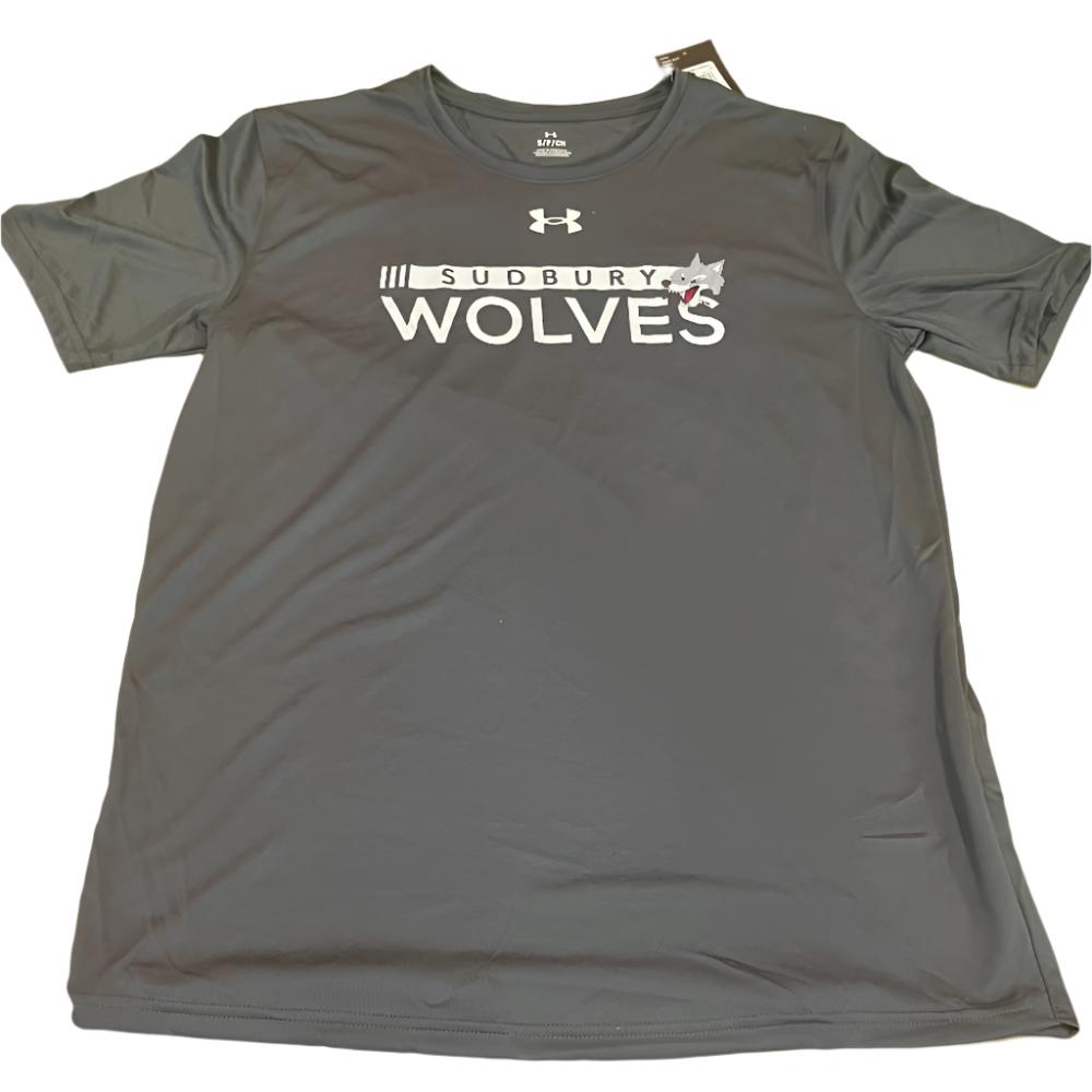 Wolves Grey Under Armour Wolves T-Shirt