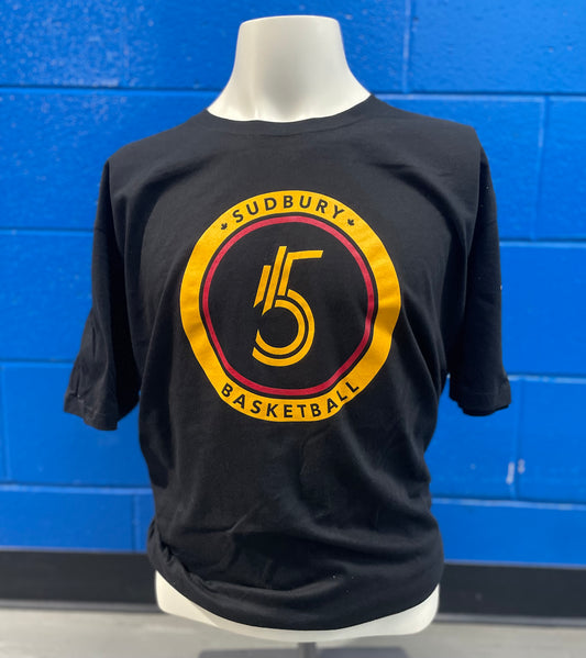 Five Black Logo T-Shirt
