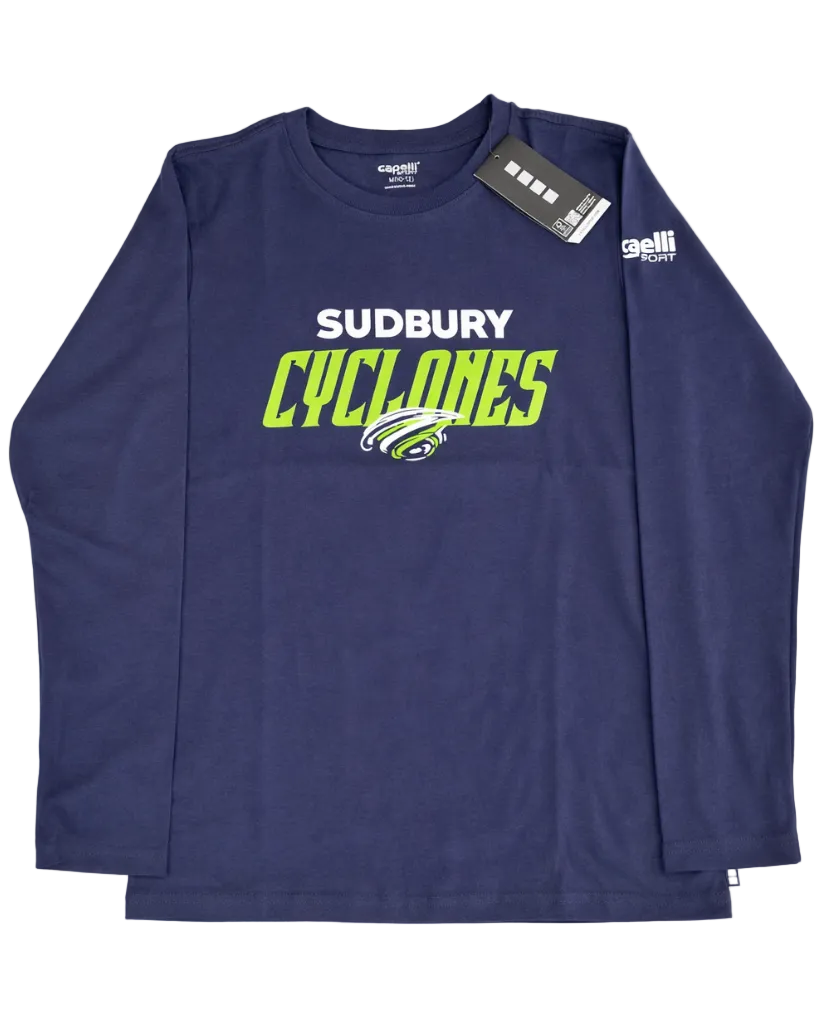 Cyclones Capelli Navy Ladies LS