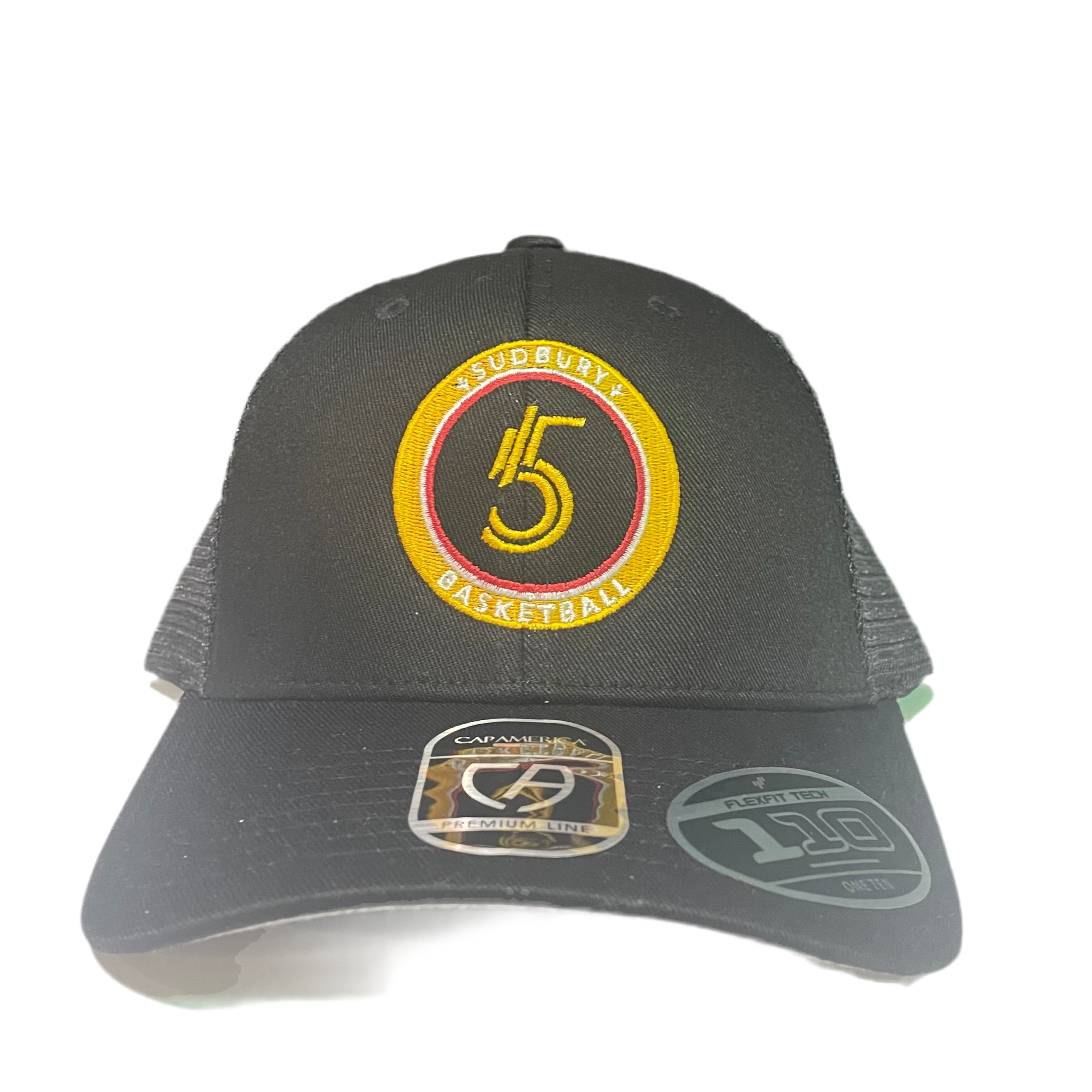 Five Black Logo Hat