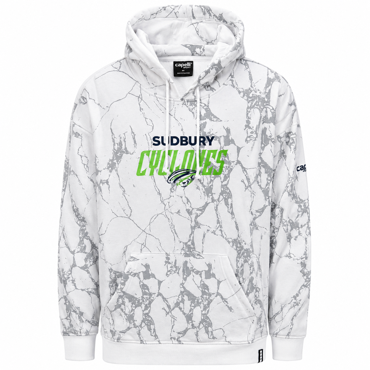 Cyclones Capelli White/Marble Youth Hoodie