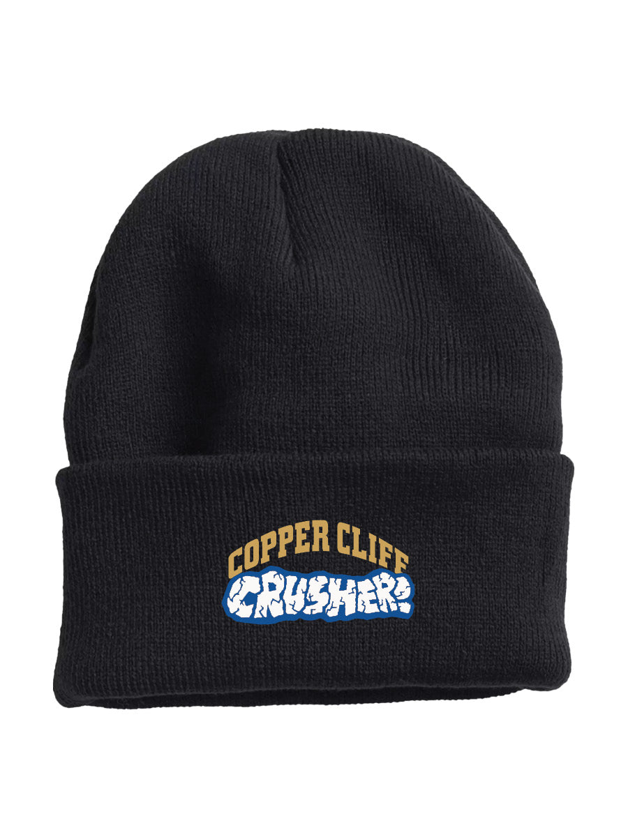 Copper Cliff Crushers - Flip Cuff Beanie - Embroidered Logo