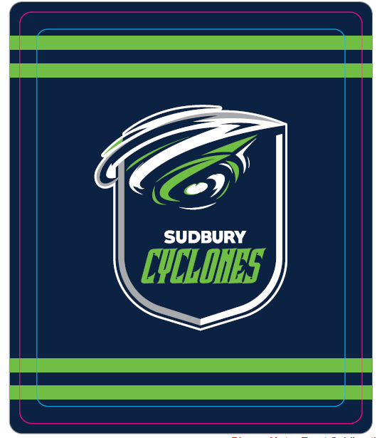 Cyclones Throw Blanket