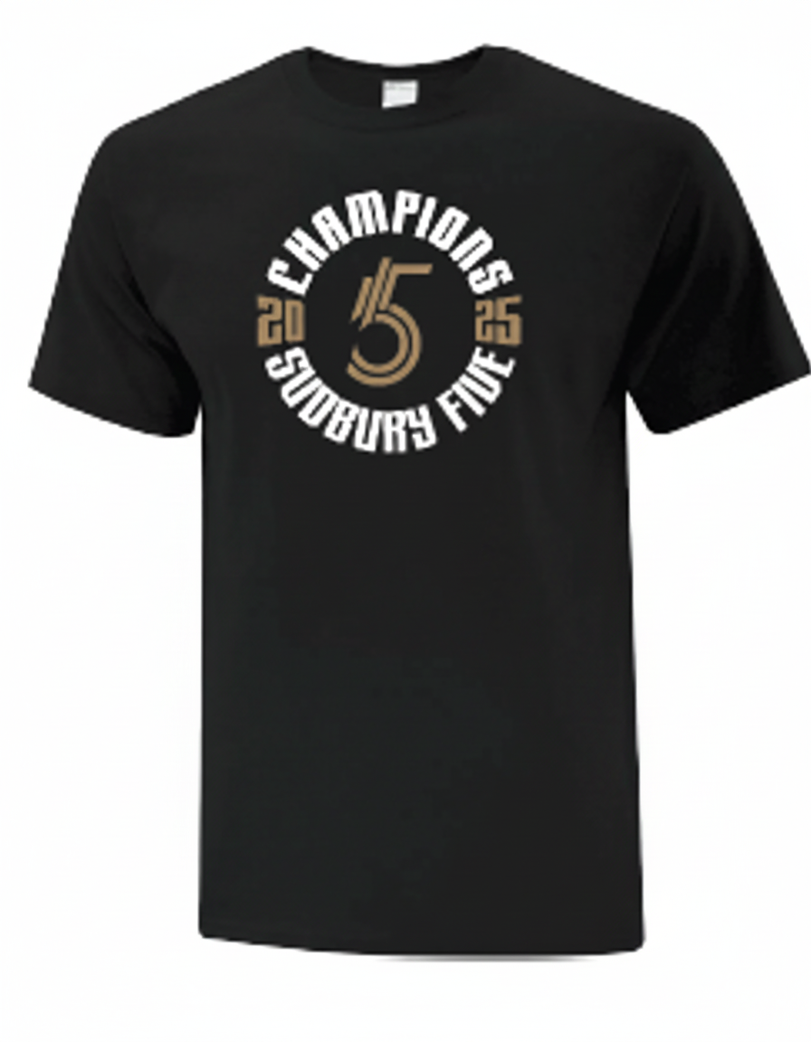 Five Champion Unisex T-shirt