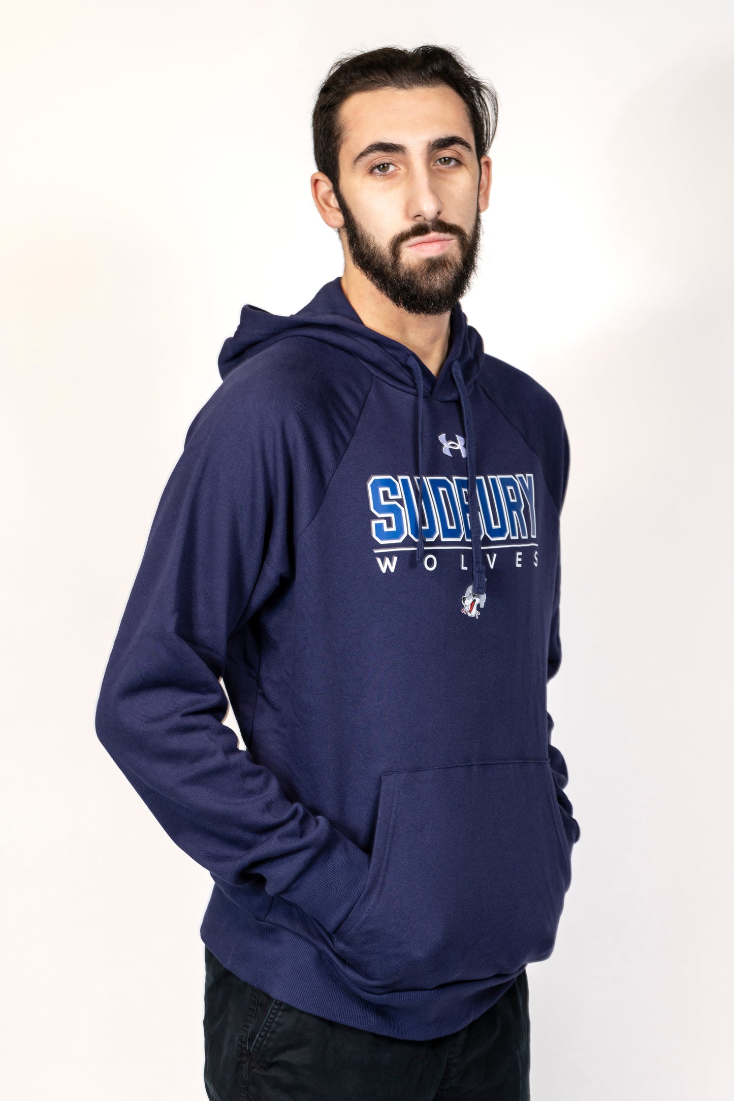 Wolves Under Armour Navy Sudbury Hoodie