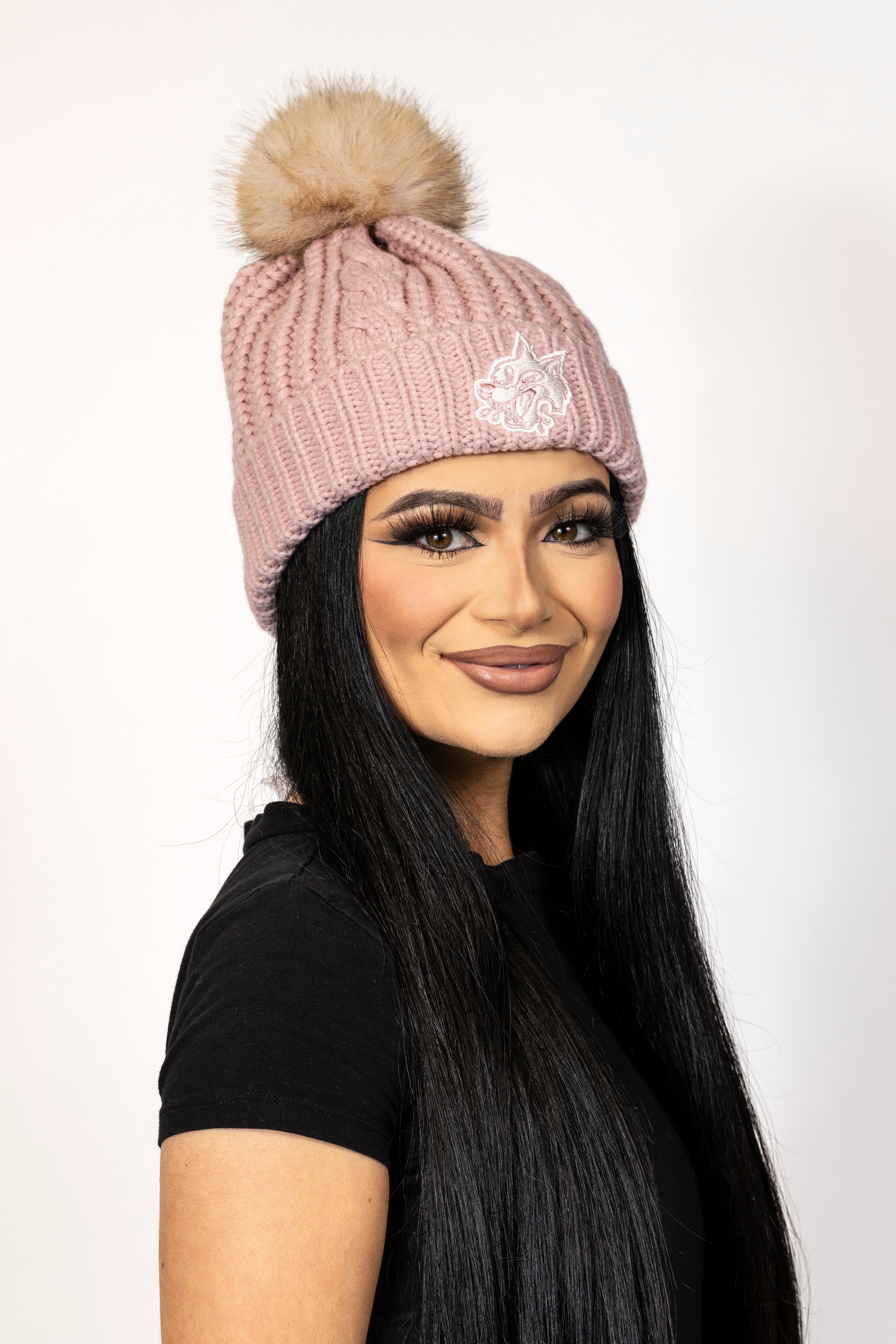 Wolves Women's 47 Pink Toque