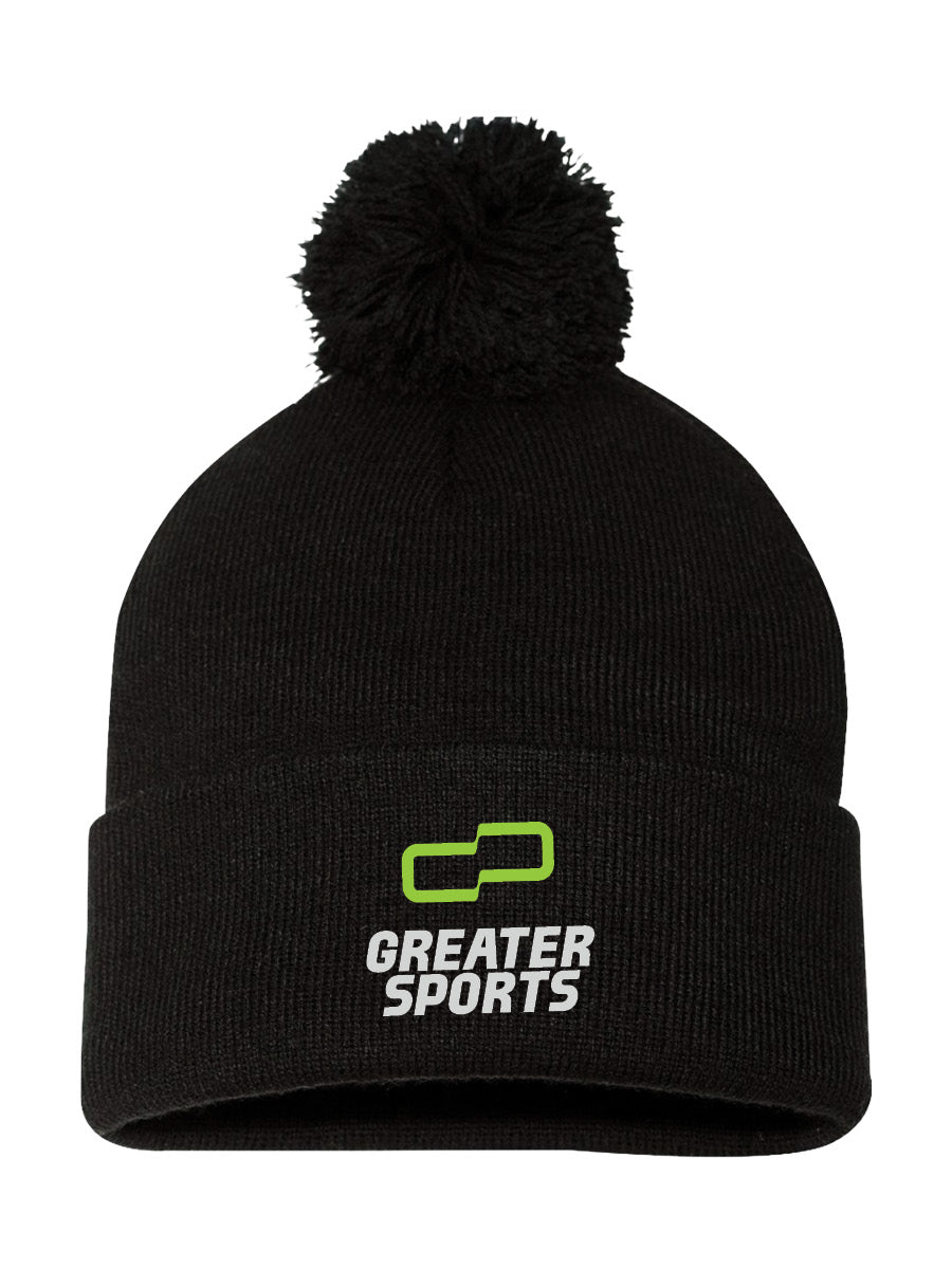 GS - Pom Pom Toque - Embroidered Logo - OSFA