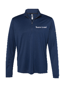 GymZone Adidas Men's Lightweight Quarter-Zip Pullover - Printed Logo