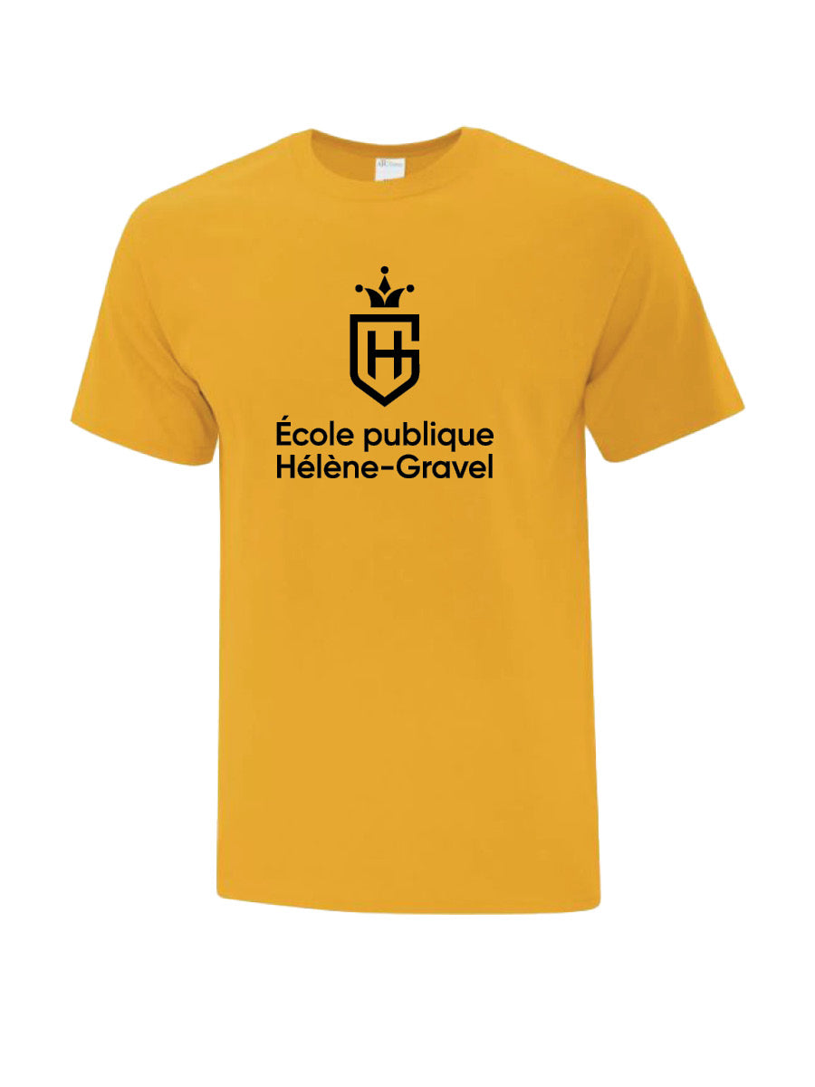 HÉLÈNE-GRAVEL - Cotton T-Shirt - Printed Logo