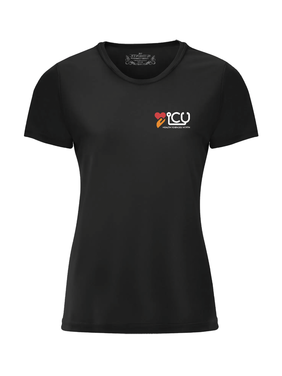 ICU - Ladies DriFit T-Shirt - Printed Logo