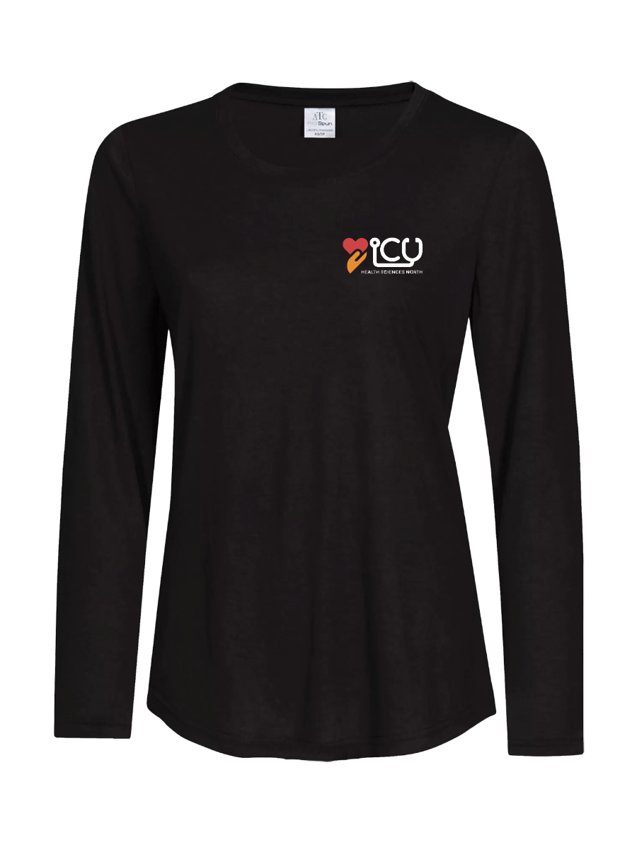 ICU - Ladies Long Sleeve - Printed Logo