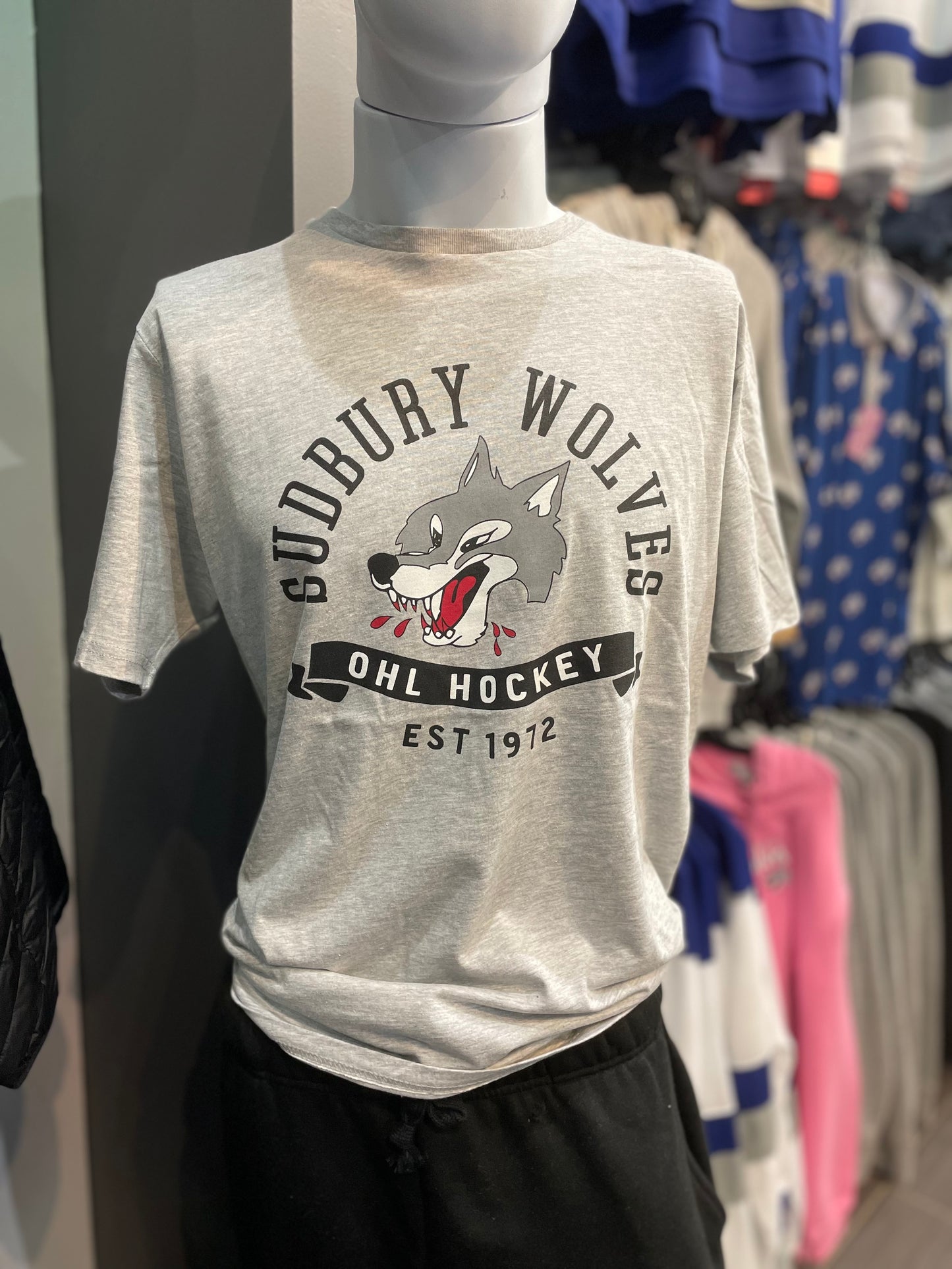 Wolves Heather Grey OHL T-Shirt