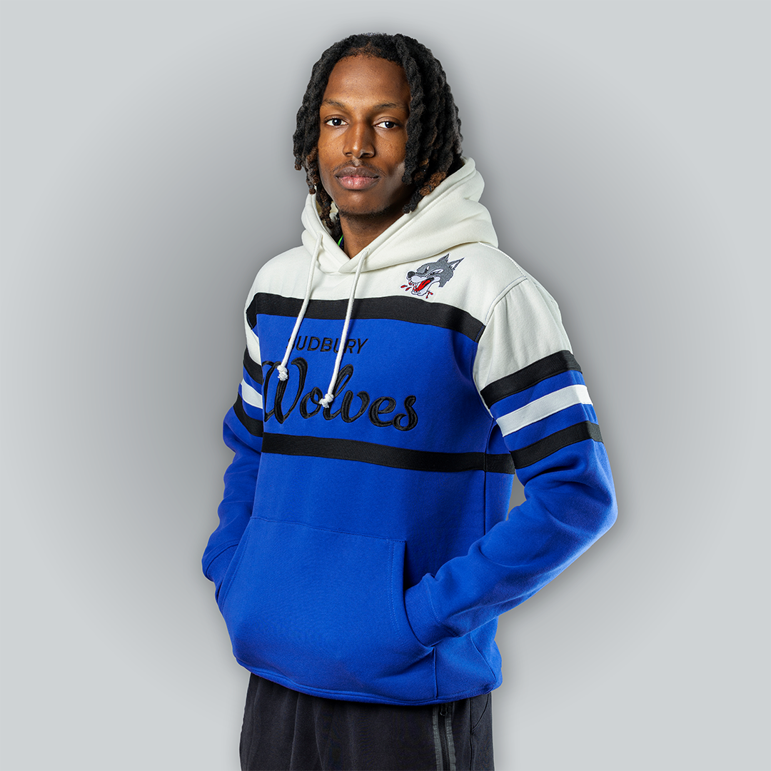 Wolves Embroidered Hoodie