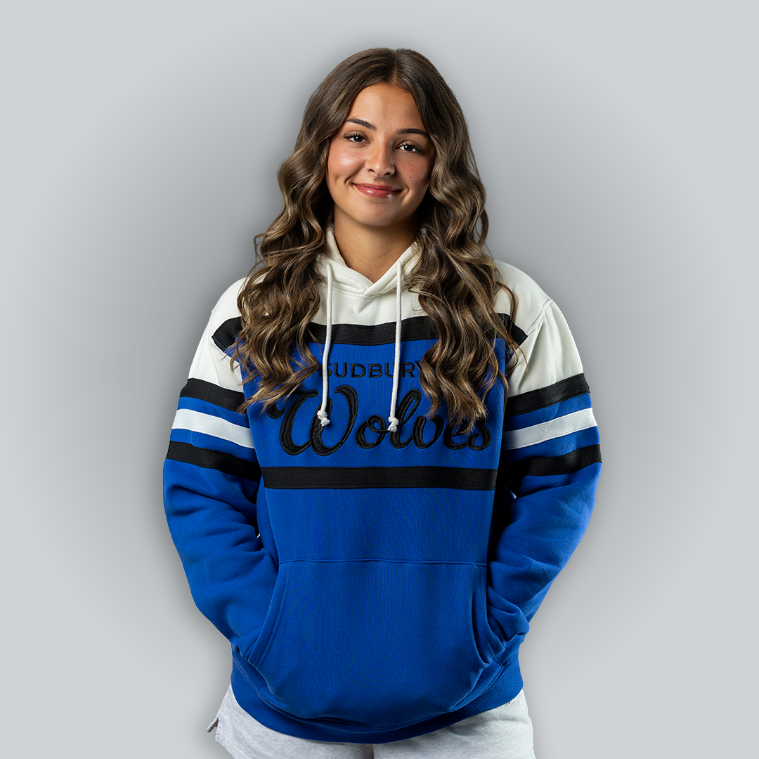 Wolves Embroidered Hoodie