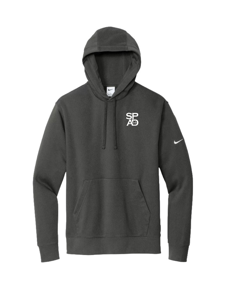 SPAD - Nike Hoodie Anthracite - Embroidered Logo