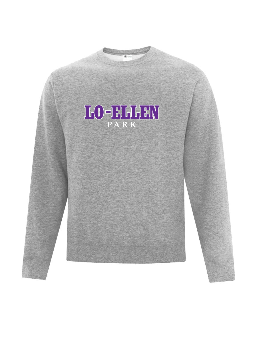 Lo-Ellen Park Secondary School Crewneck Sweater - Embroidered Logo
