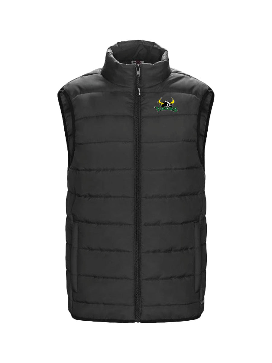 LOCKERBY - Puffer Vest - Embroidered Logo