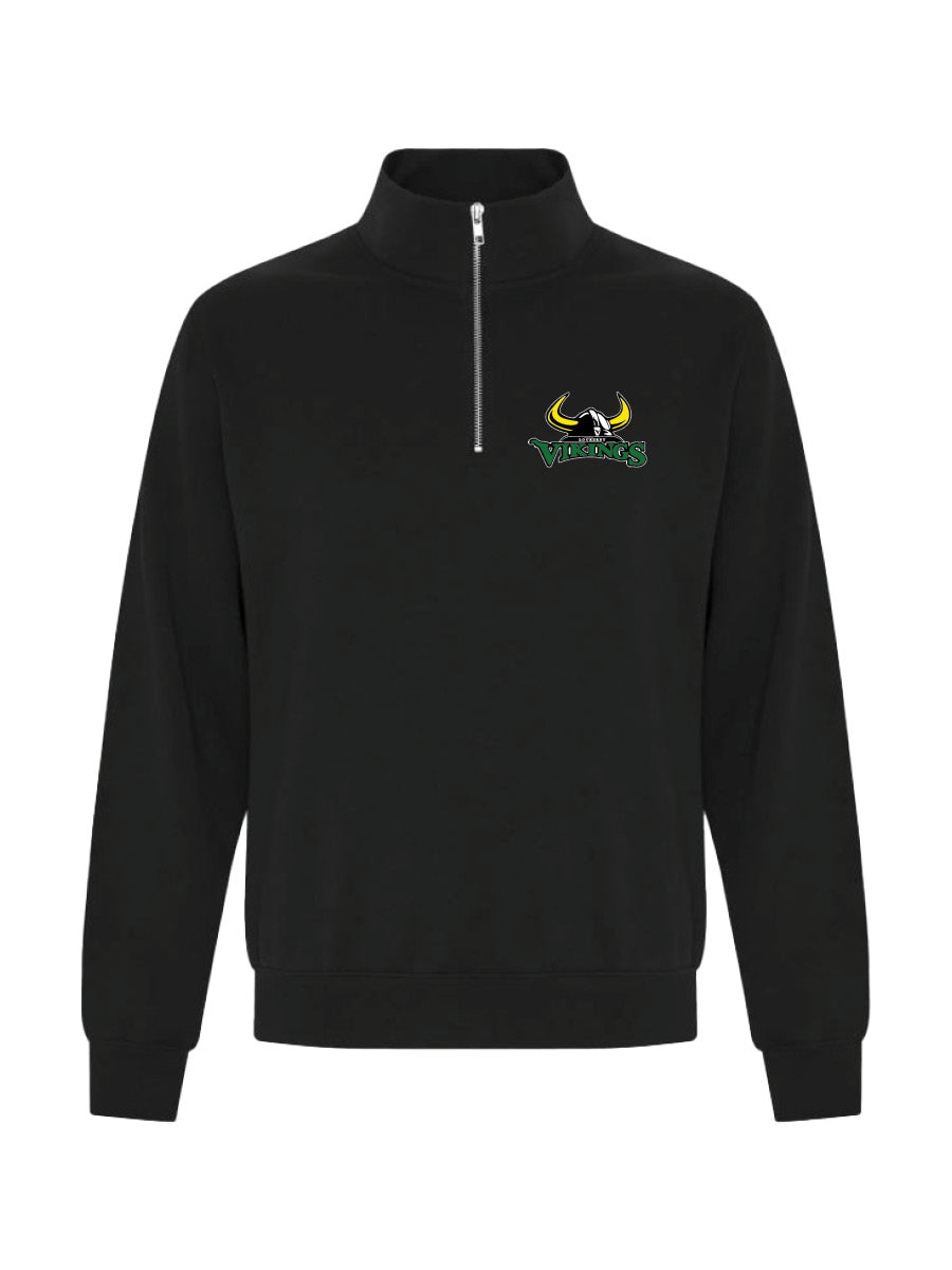 LOCKERBY - Quarter Zip - Embroidered Logo