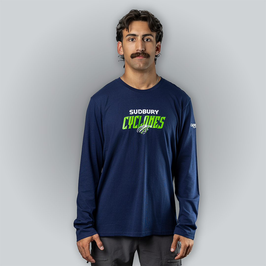 Cyclones Capelli Navy Men's Long Sleeve