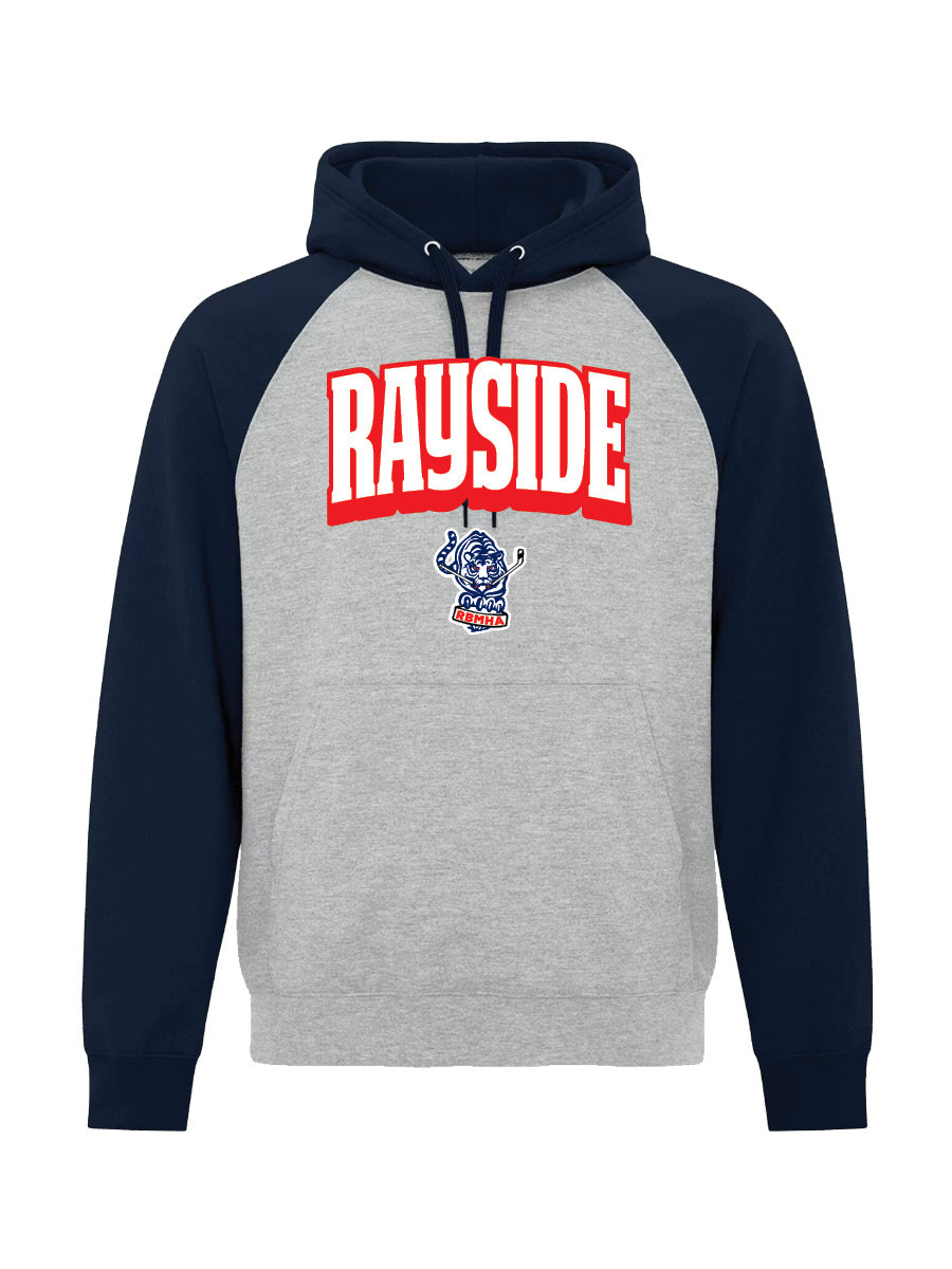 RAYSIDE - Colour Block Hoodie - Embroidered Logo