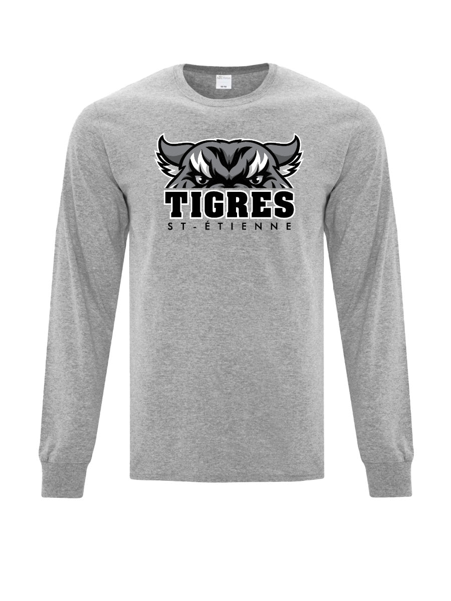 ST-ETIENNE - Cotton Long Sleeve B&W - Printed Logo