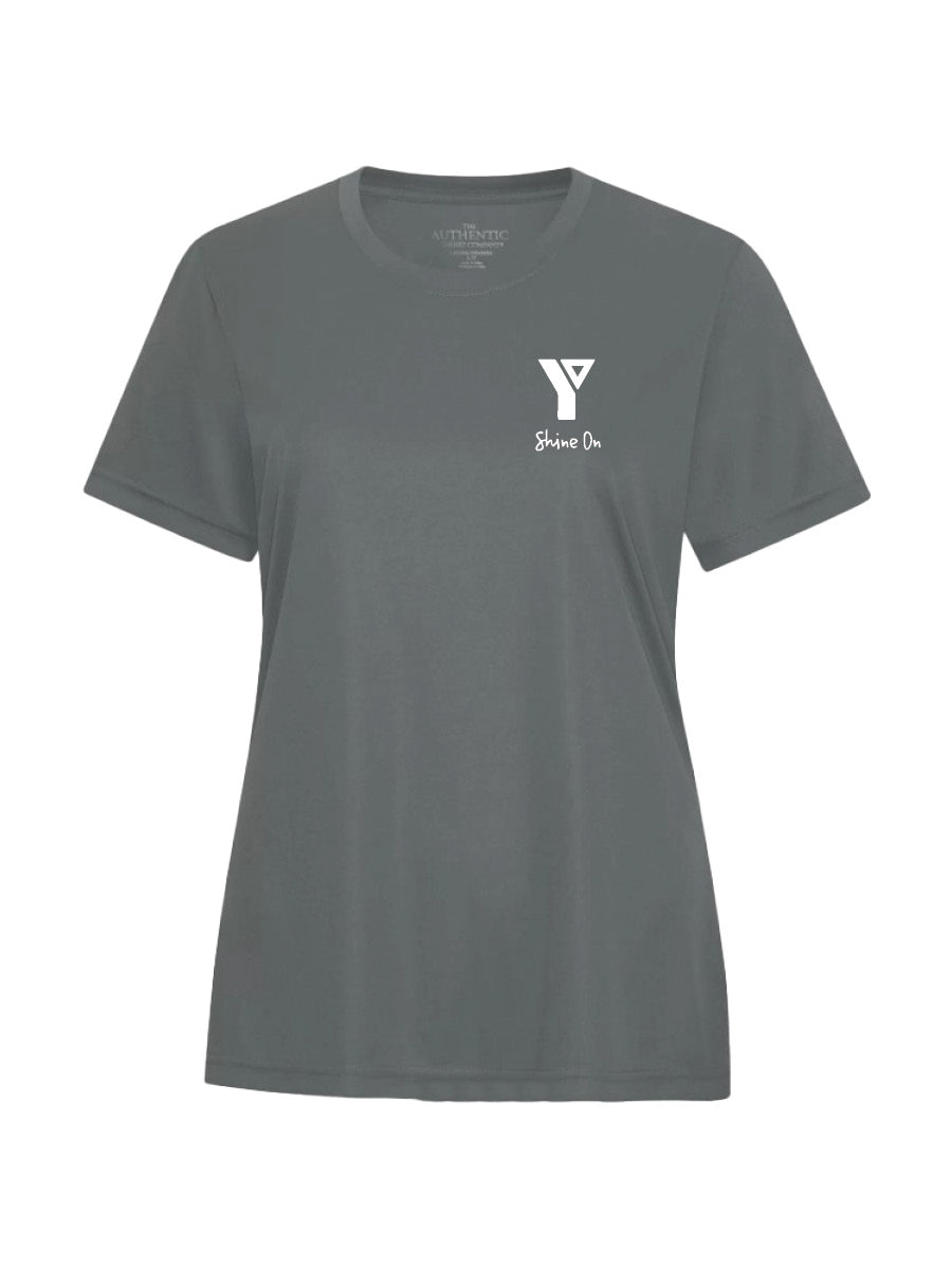 YMCA H&W - Ladies DriFit T-Shirt - Printed Logo