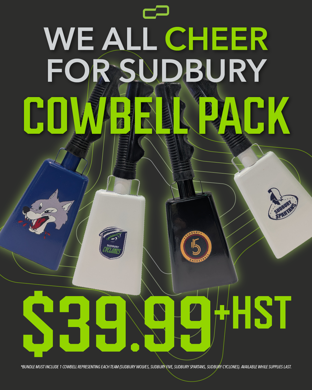 Sudbury Cowbell Pack