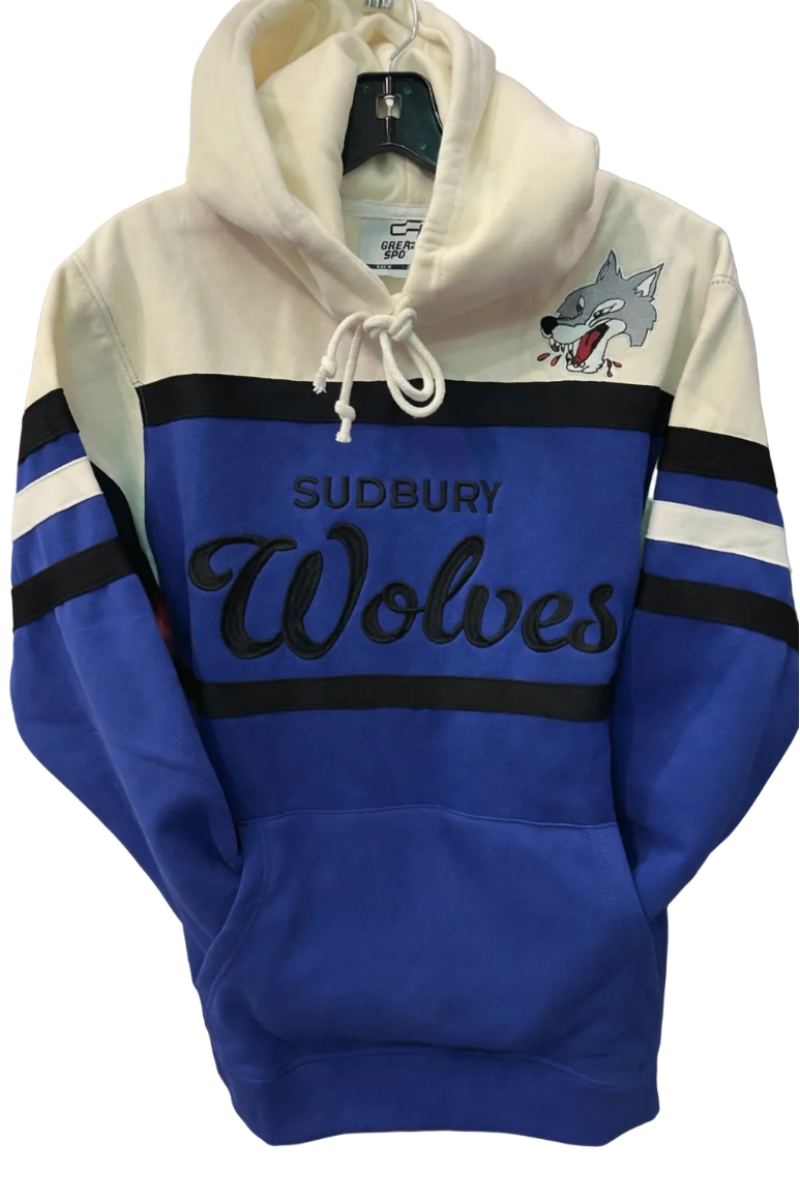 Wolves Embroidered Hoodie