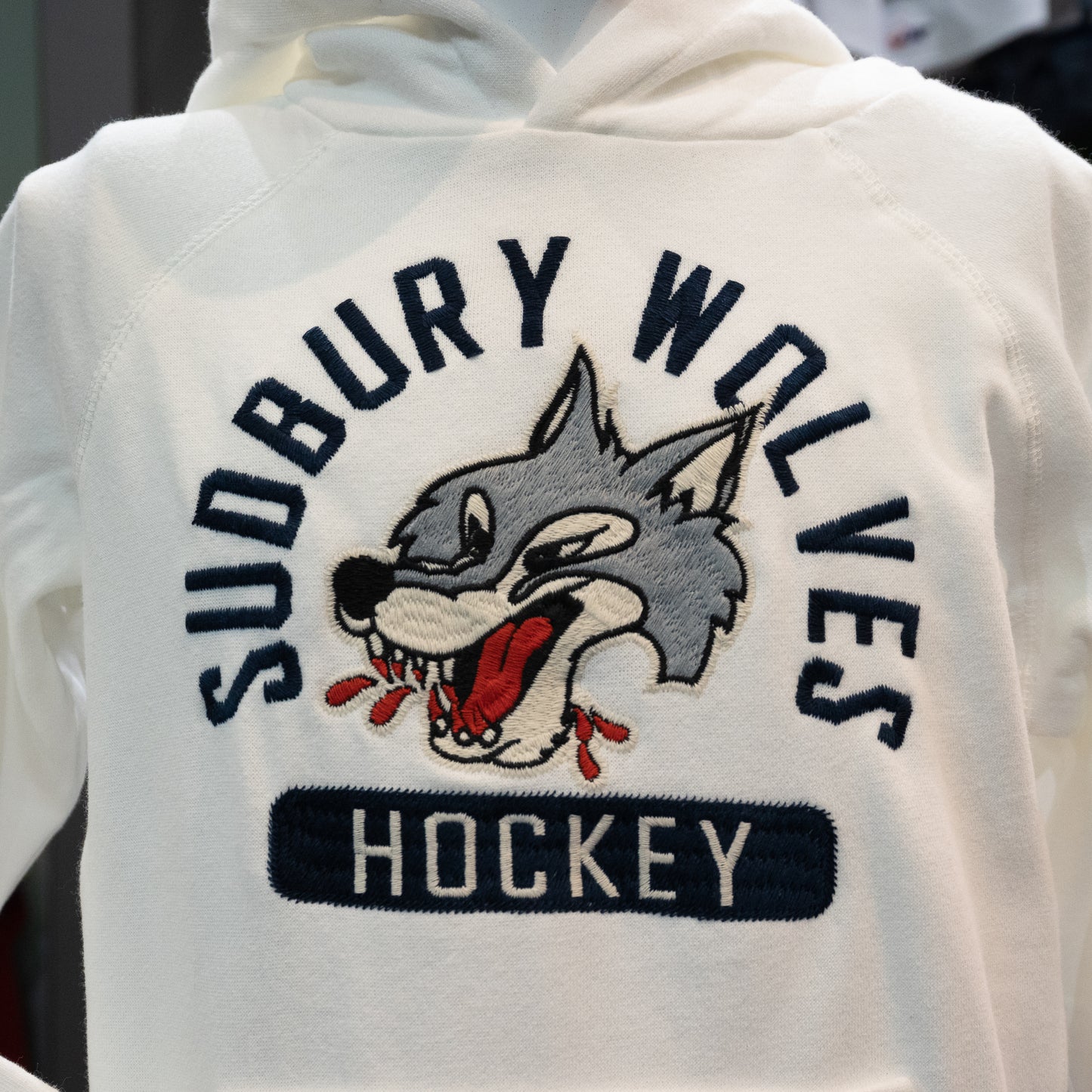 Wolves Youth Cream CC Hoodie (B)