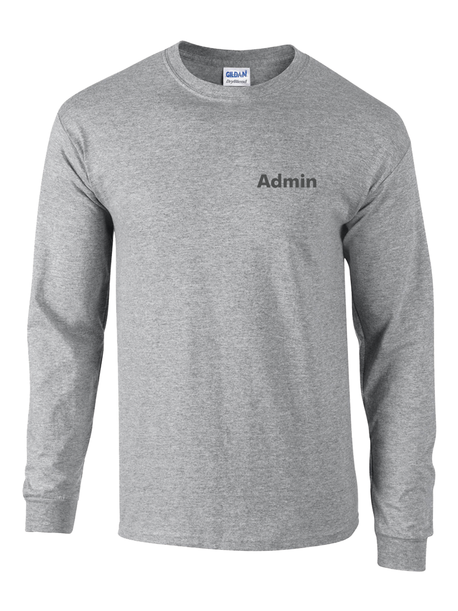 GymZone Adult Long Sleeve - Printed Logo