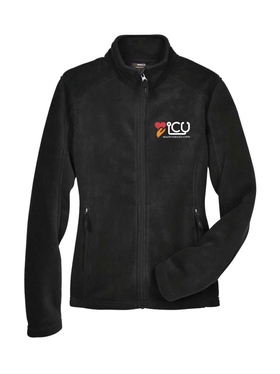 ICU - Ladies Journey Fleece Full Zip - Embroidered Logo