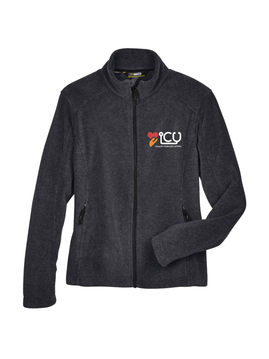 ICU - Ladies Journey Fleece Full Zip - Embroidered Logo