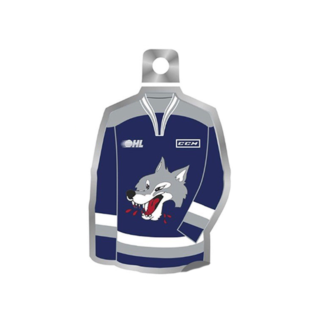 Wolves Jersey Keychain Blue