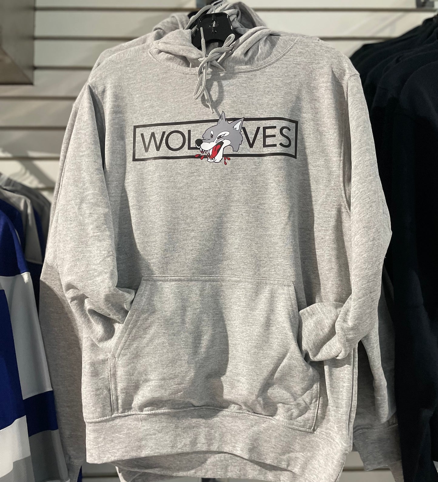 Wolves Athletic Grey Hoodie
