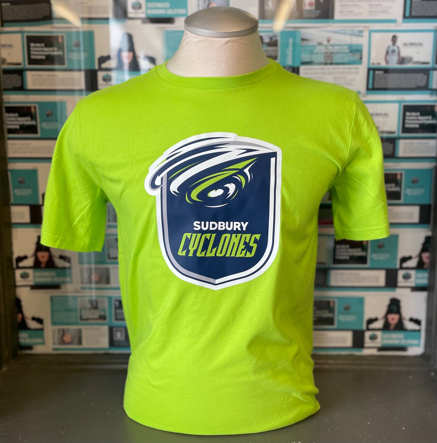 Cyclones Youth Lime Shirt