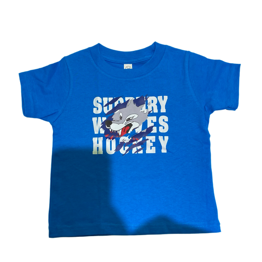 Wolves Blue Toddler T-Shirt