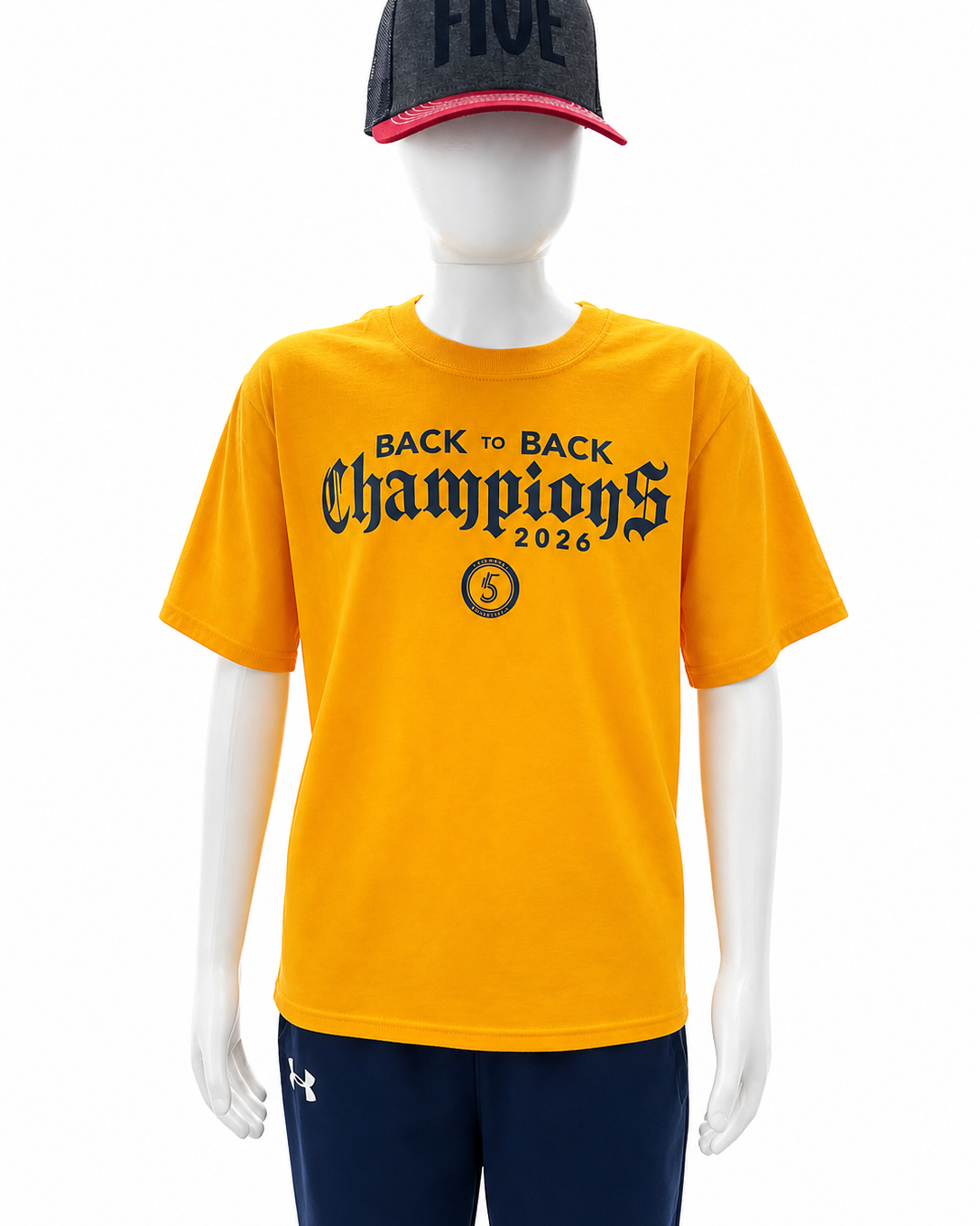 Five 2026 Champions Adult T-shirt