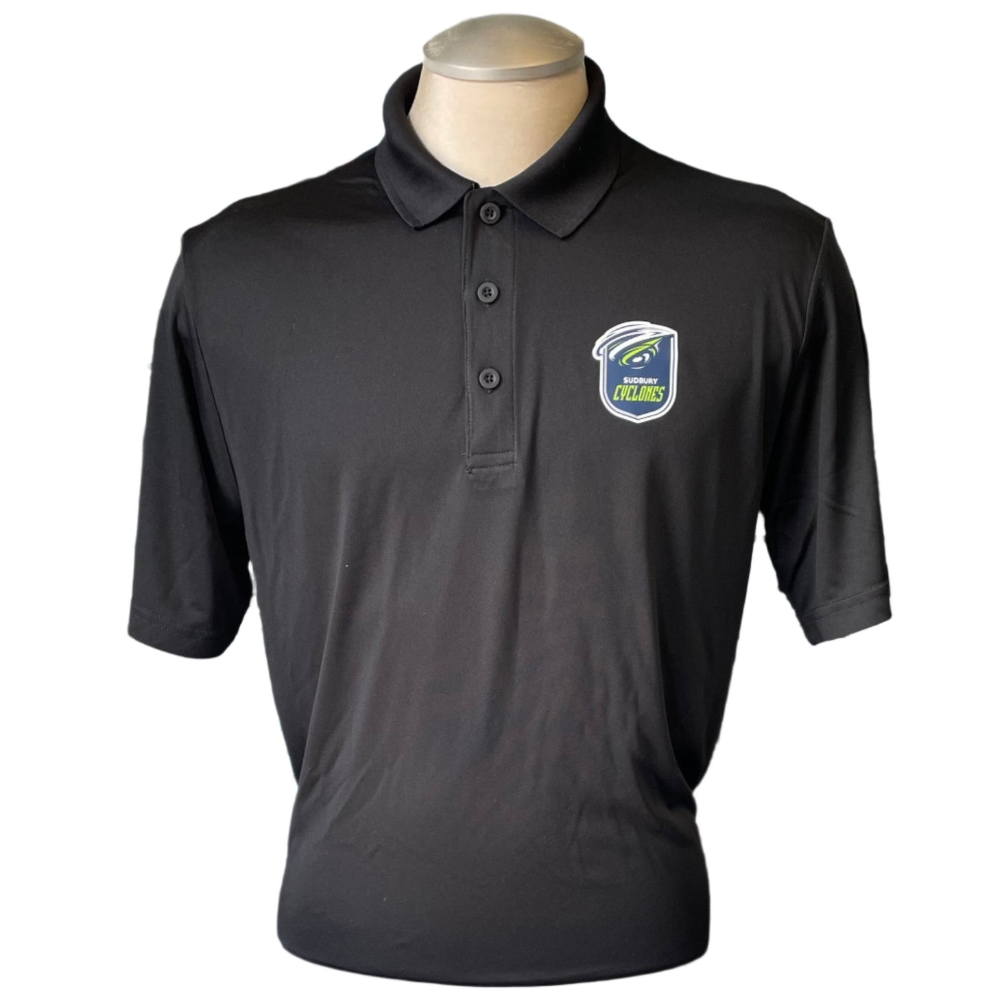 Cyclones Black Golf Shirt