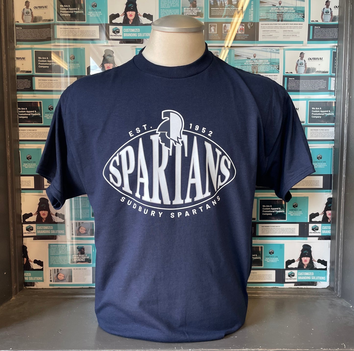 Spartans Navy T-Shirt