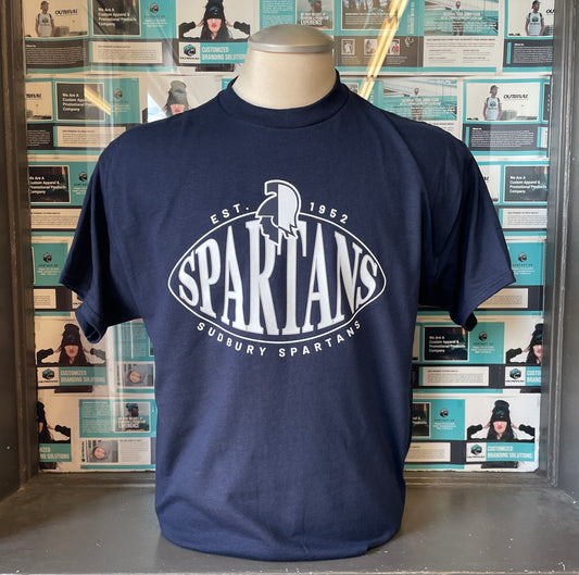 Spartans Navy T-Shirt