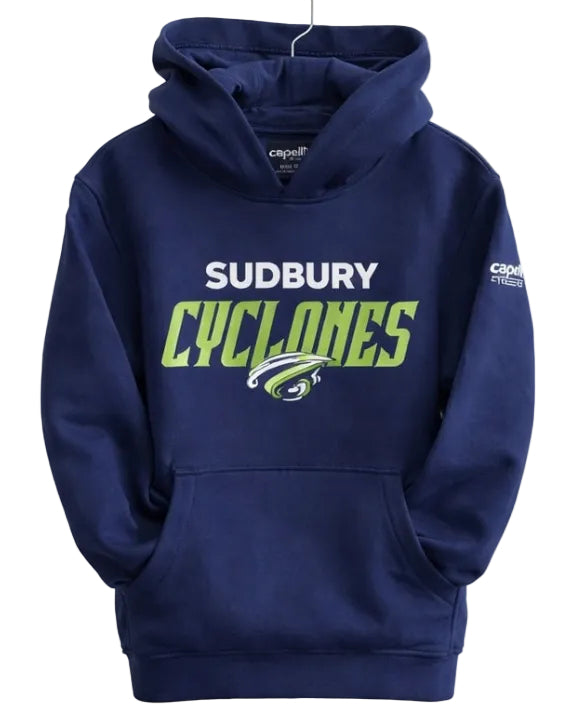 Cyclones Capelli Navy Youth Fleece Hoodie