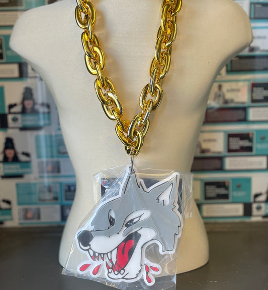 Wolves Gold Chain