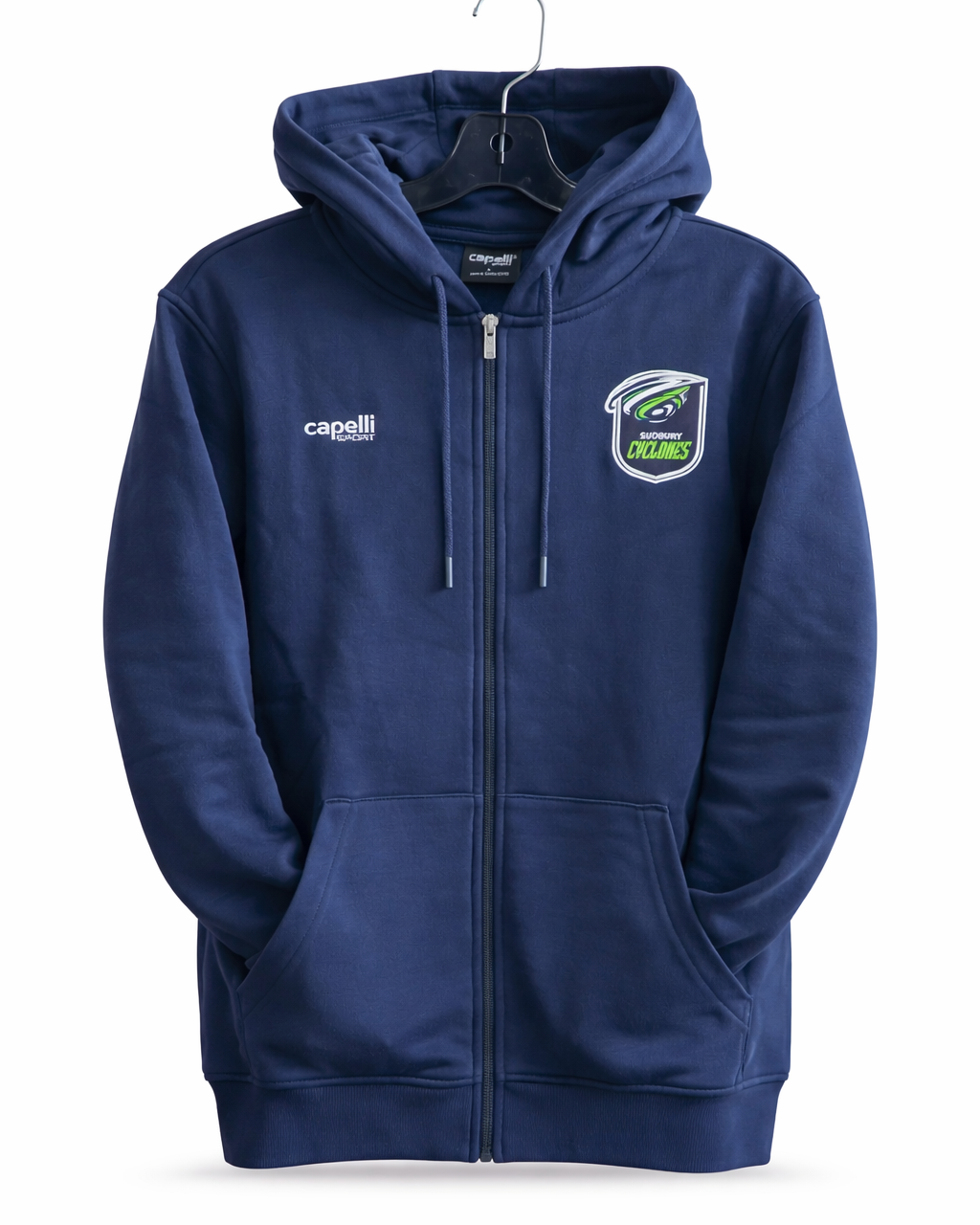 Cyclones Capelli Navy Ladies Zip Hoodie