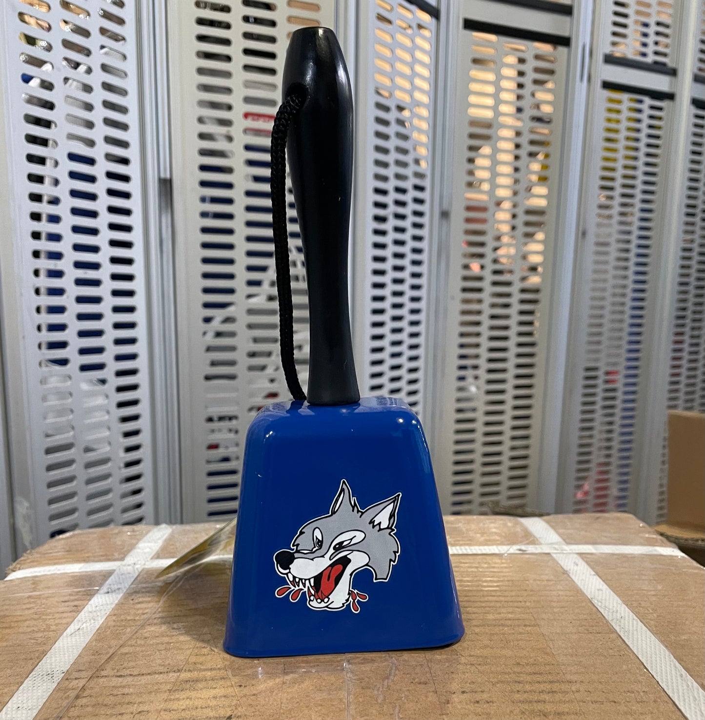 Wolves Blue Cowbell