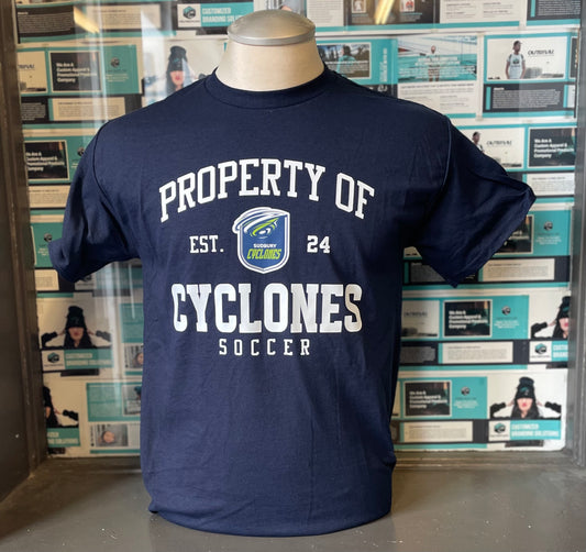 Cyclones Navy T-Shirt
