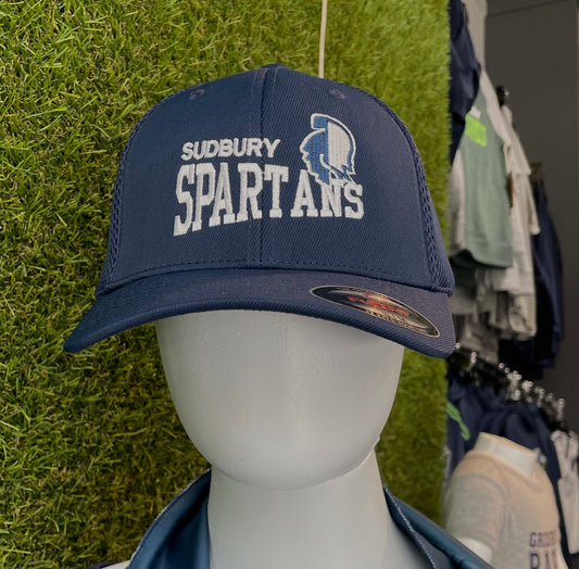 Spartans S/M Navy Flex Fit Hat