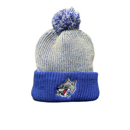 Wolves Royal/Grey Toque