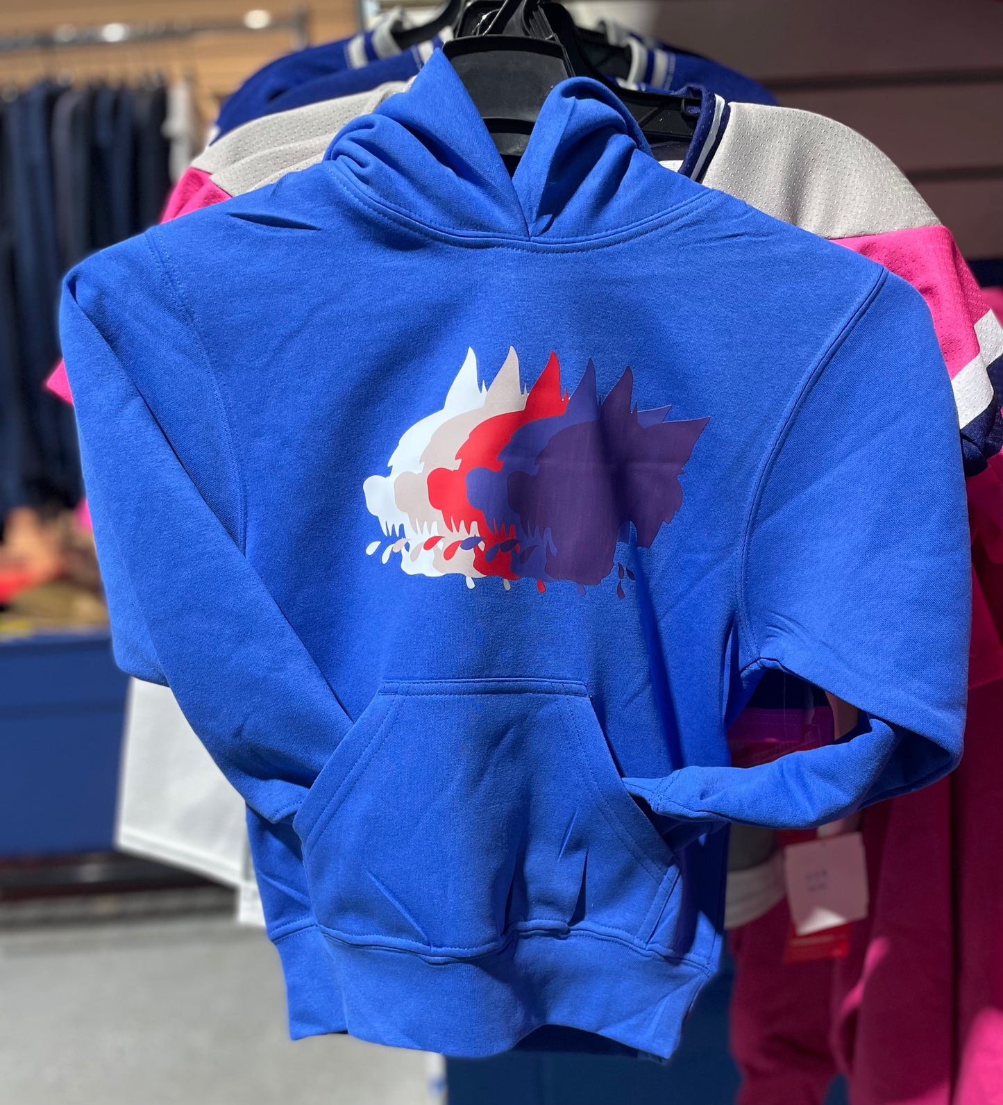 Wolves Youth Royal Blue Hoodie