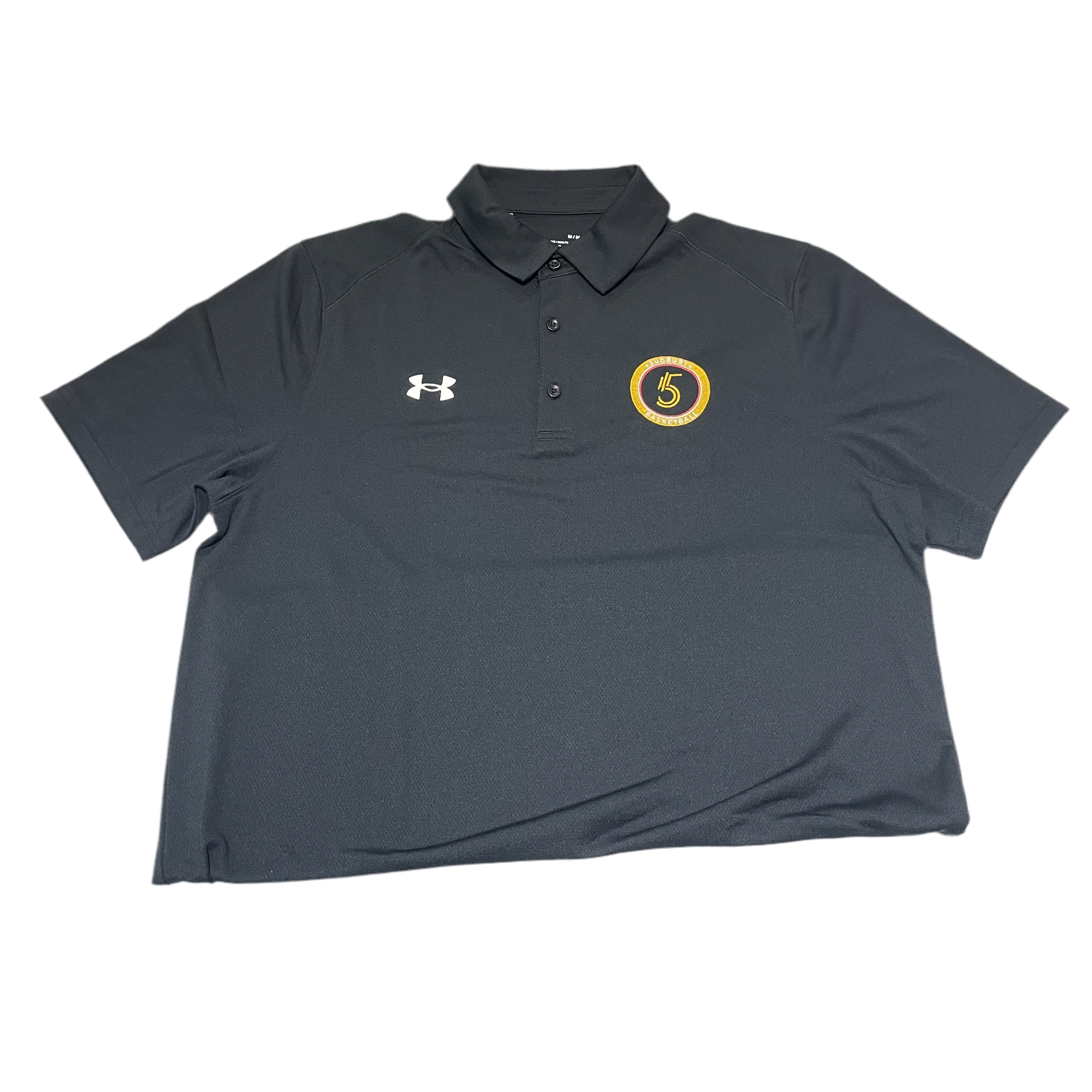 Five Under Armour Black Polo