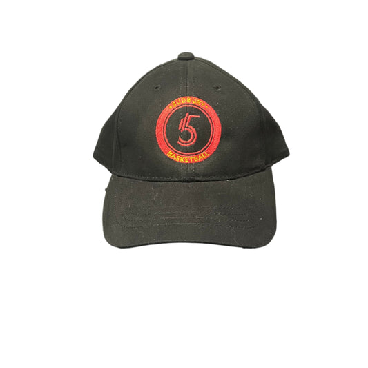 Five Youth Black/Red Hat